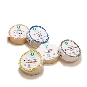 Exfoliant corps solide quinoa miel