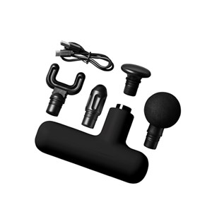 Pistolet de massage portable Lola Noir
