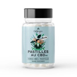 Pastilles au CBD - menthe sans sucre