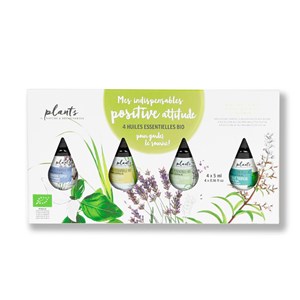4 huiles essentielles positive attitude