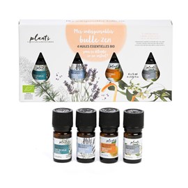 Coffret 4 huiles essentielles détente