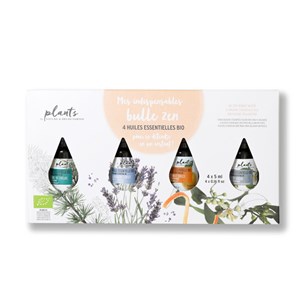 Coffret 4 huiles essentielles détente