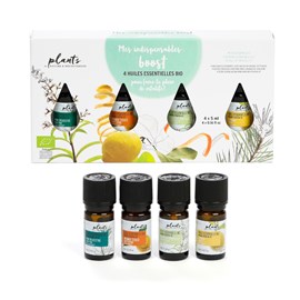 Coffret 4 huiles essentielles vitalité