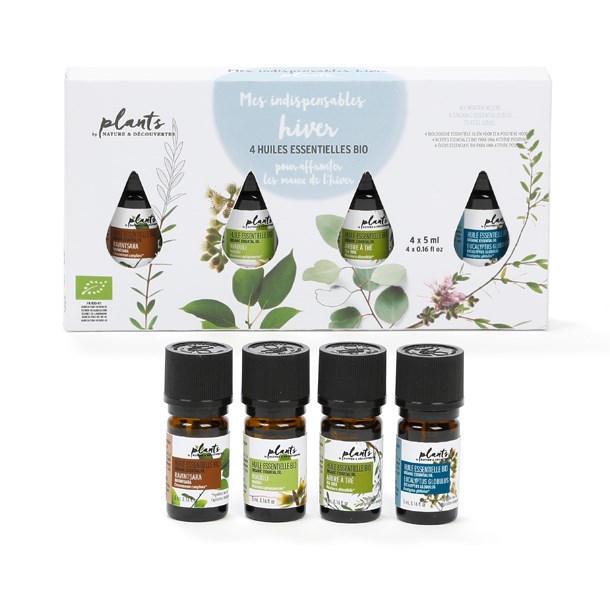 Plants - 4 huiles essentielles pour l'hiver