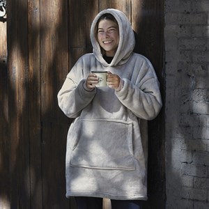 Sweatshirt cocooning en polaire recyclée