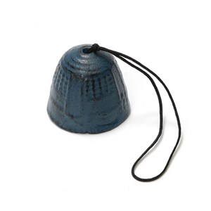 Cloche Feng Shui bleue