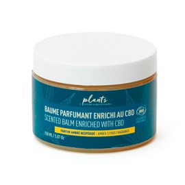 Baume de massage CBD ambrées hespéridées