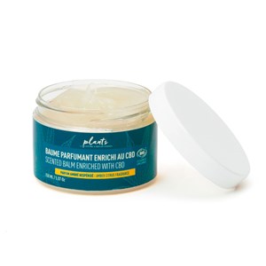 Baume de massage CBD ambrées hespéridées