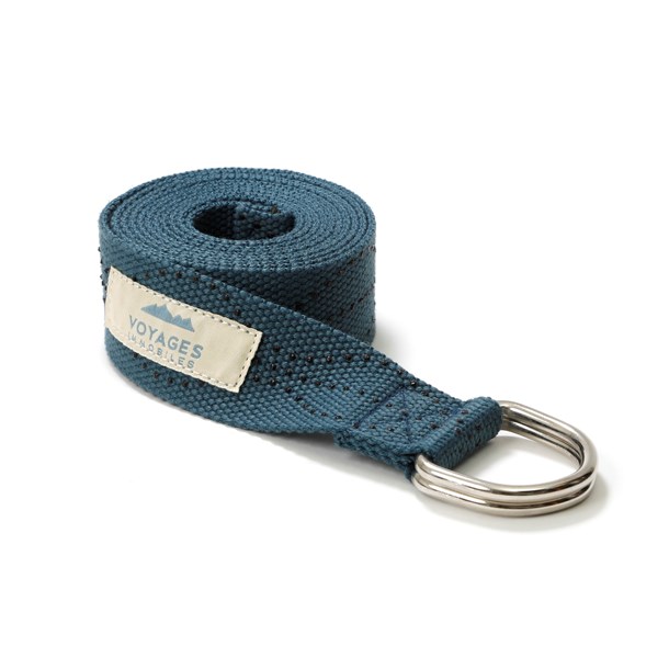 Nature & Découvertes - Sangle de yoga bleue