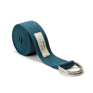 Sangle de yoga bleue