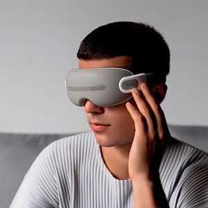 Masque de massage rechargeable yeux