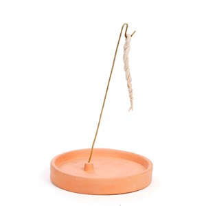 Porte-encens népalais avec cordelettes