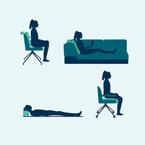 Coussin confort multiposition