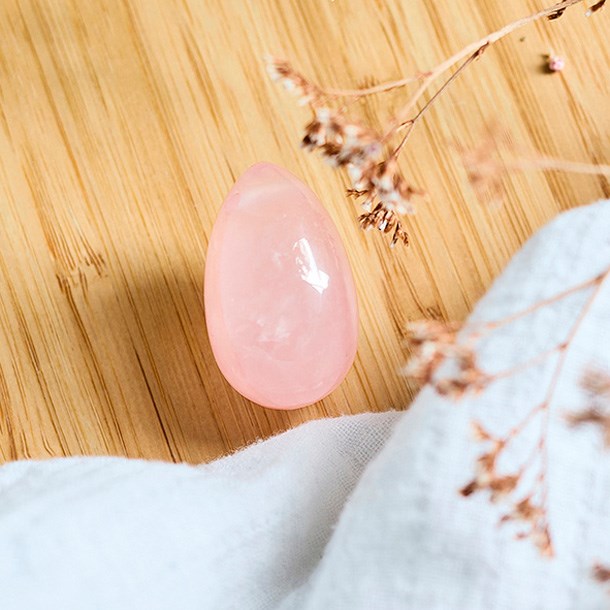 Nature & Découvertes - Œufs de Yoni quartz rose