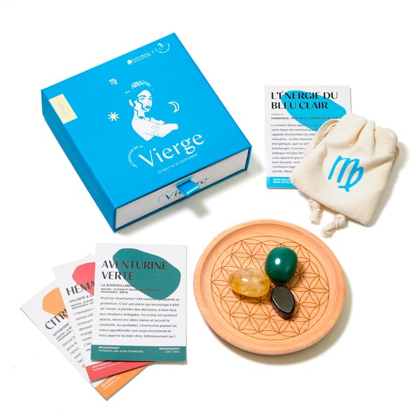 Nature & Découvertes - Coffret astro lithothérapie Vierge