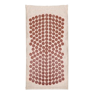 Tapis d'acupression yantra coton et lin