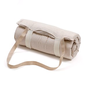 Tapis d'acupression yantra coton et lin