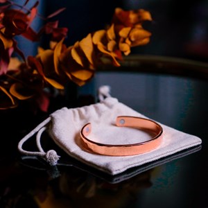 Bracelet magnétique en cuivre