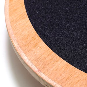 Planche d’équilibre en bois bleu foncé