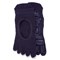 Chaussettes de yoga antidérapantes Bleu foncé