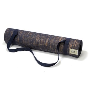 Tapis de yoga renforcé en toile de jute