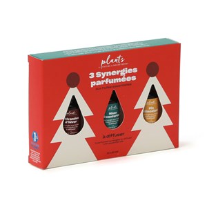 Coffret 3 synergies parfumées