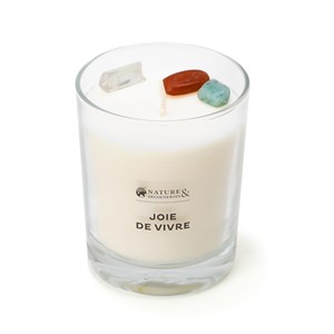 Bougie parfumée Joie pierres naturelles