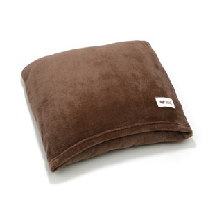 Coussin plaid 2 en 1 polaire recyclée