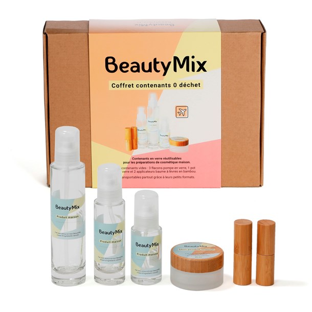 Beauty Mix - Kit 6 contenants vides Beauty Mix