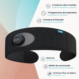 Ceinture sensorielle de respiration