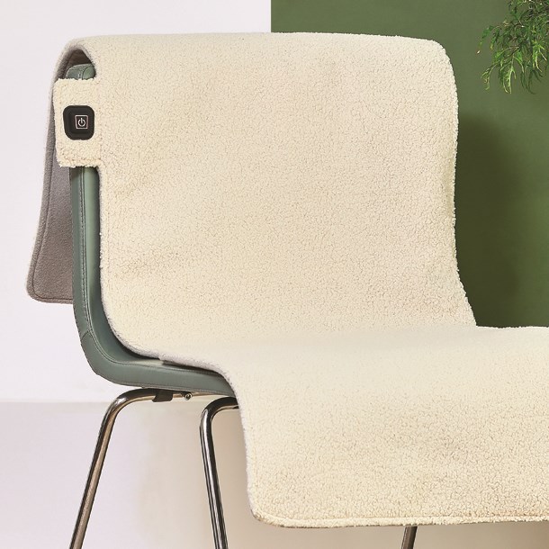 Nature & Découvertes - Coussin chauffant en sherpa