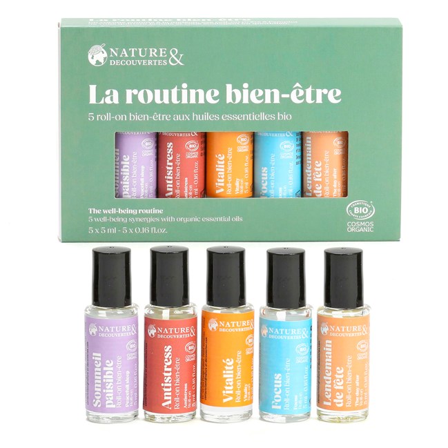 Coffret roll-on routine bien-être