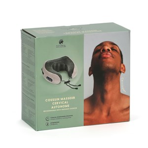 Coussin masseur cervicales autonome