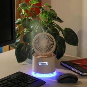 Ventilateur brumisateur autonome