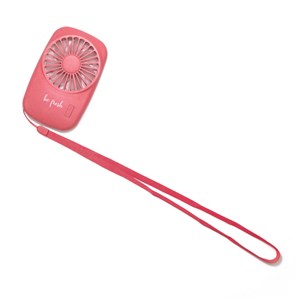 Mini ventilateur nomade rechargeable Rose