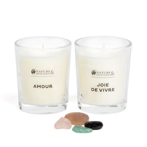 Duo bougies parfumées