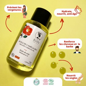 Huile de camélia bio