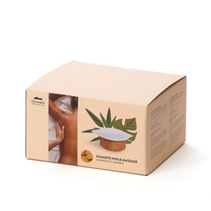 Chauffe huile de massage