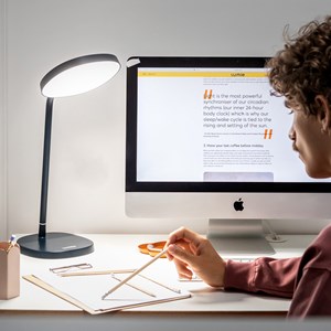Lampe de luminothérapie Lumie Task Bleu foncé