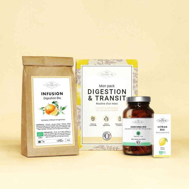 MY COSMETIK - Mon pack routine digestion transit