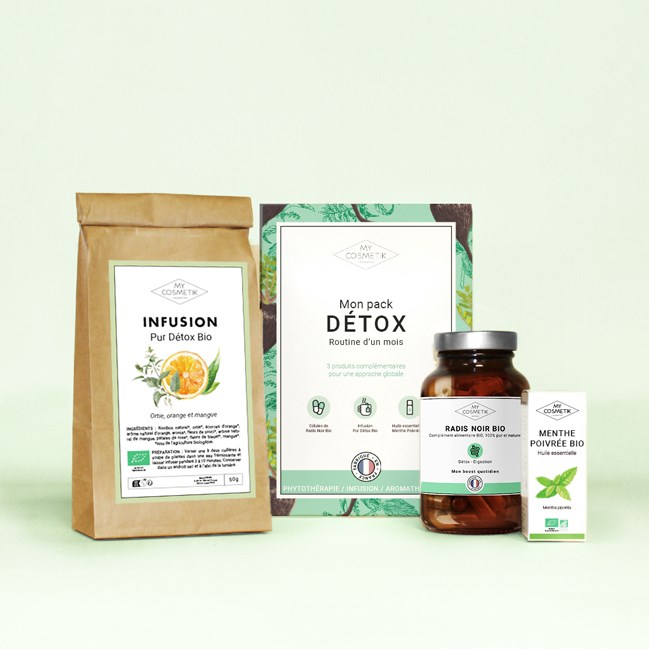 MY COSMETIK - Mon pack routine détox