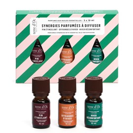 Coffret 3 synergies parfumées d'hiver