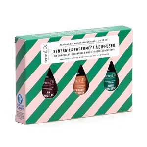 Coffret 3 synergies parfumées d'hiver