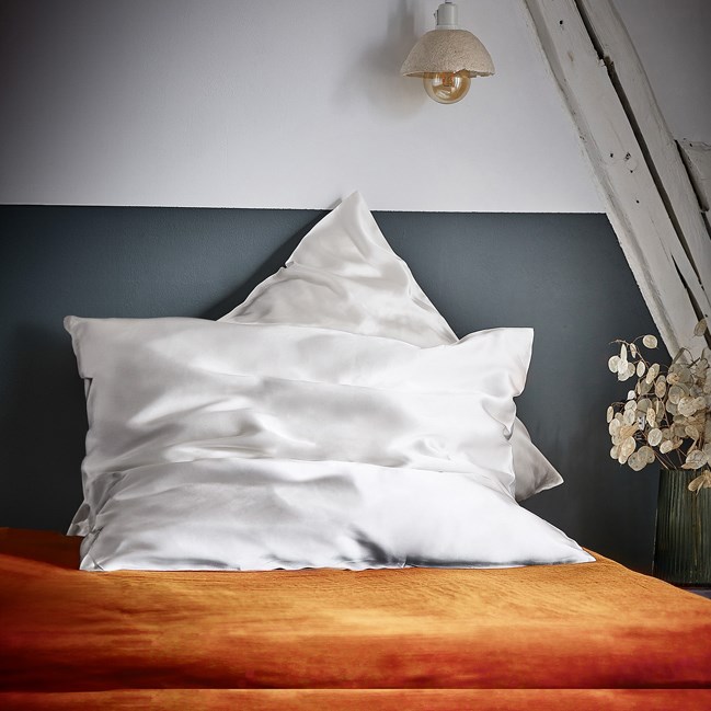 Taie d'oreiller en soie 19 mommes 50x70