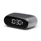 Mini réveil Lexon Minut commande tactile batterie rechargeable Gris foncé