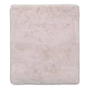 Coussin pondéré fausse fourrure