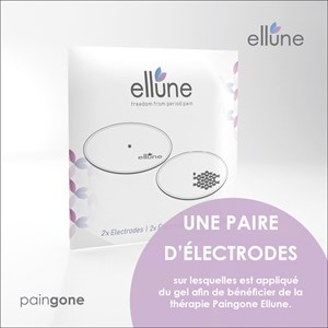 Electrodes pour appareil Ellune