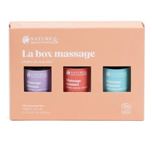 La box de massage huiles de soin bio