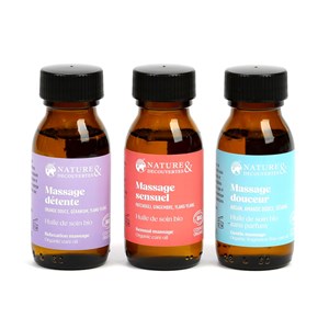 La box de massage huiles de soin bio