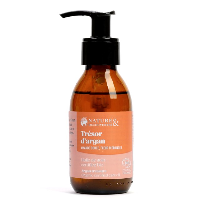 Huile de massage trésor d'argan